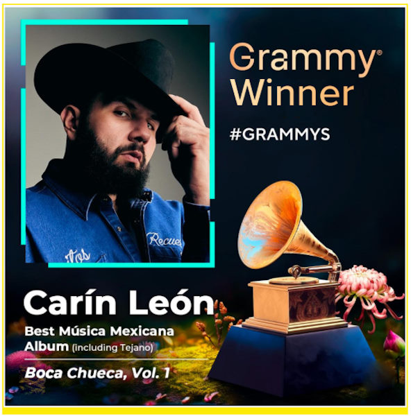 Carin Leon grammy