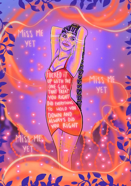 Jessica Bari miss me yet album cover