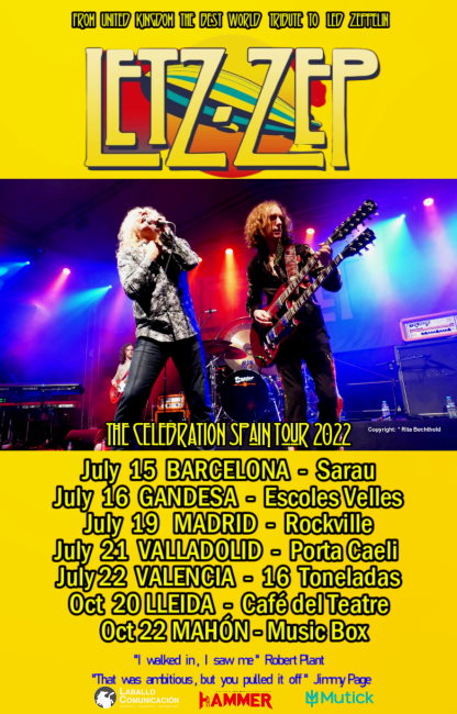Led Zepp gira 22