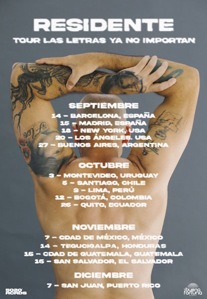 Residente Gira 24