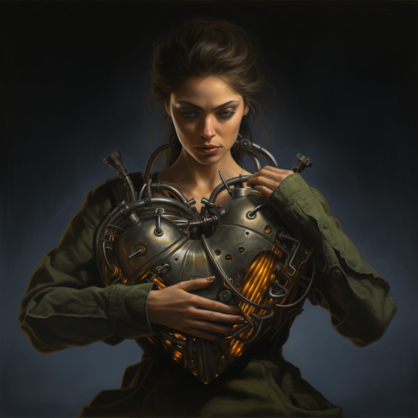 Zarah Westhouse with an iron heart